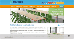 Desktop Screenshot of mueblesacademia.com