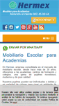 Mobile Screenshot of mueblesacademia.com